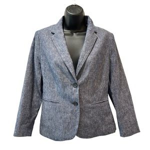 NWOT Banana Republic Chambray Blazer/Suit Jacket size 2